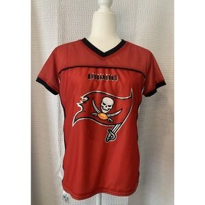 TAMPA BAY BUCCANEERS Flag FOOTBALL NFL REVERSIBLE JERSEY Size Youth Large
